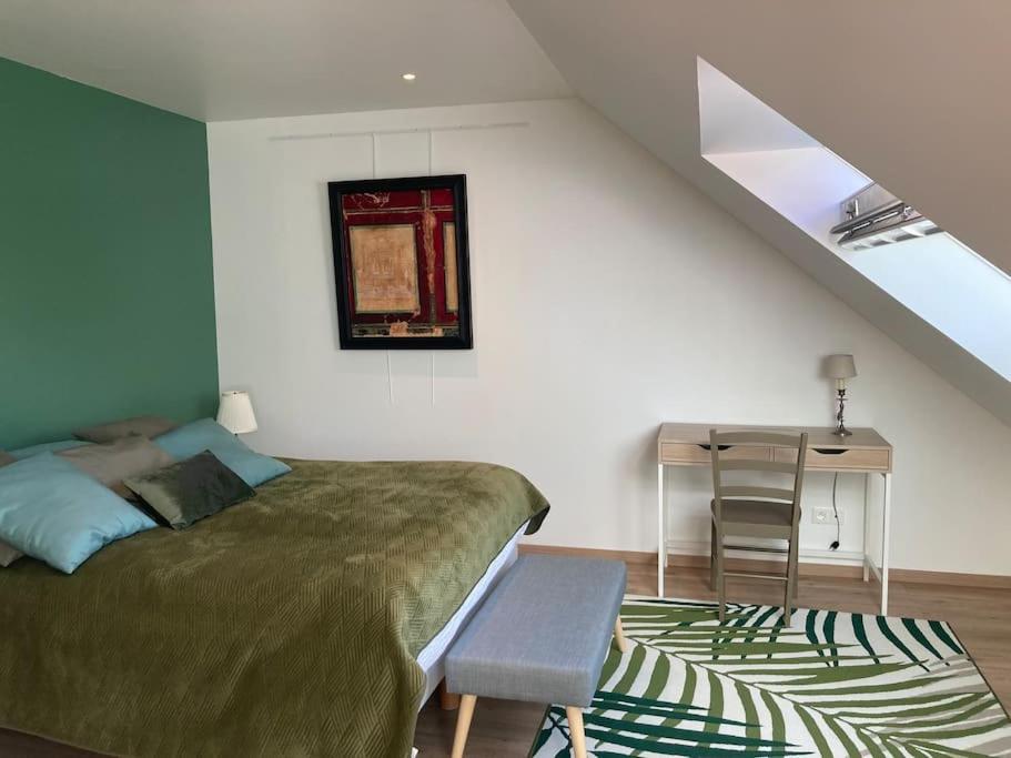 Le Gite Marie-Galante : Belle Maison D'Hotes Avec Acces Piscine En Ete Lanmeur Esterno foto