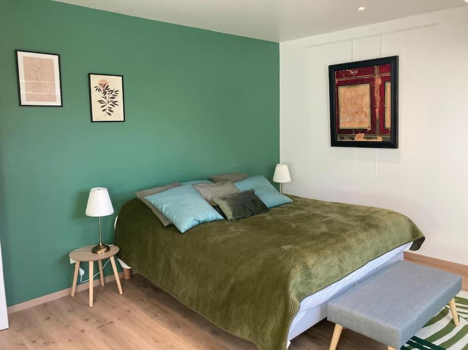Le Gite Marie-Galante : Belle Maison D'Hotes Avec Acces Piscine En Ete Lanmeur Esterno foto